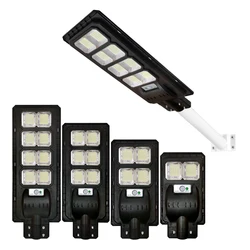 Solar Integrated Streetlight Road Lamp 30w 60w 90w 120w Outdoor All In One LED Solar Street Light