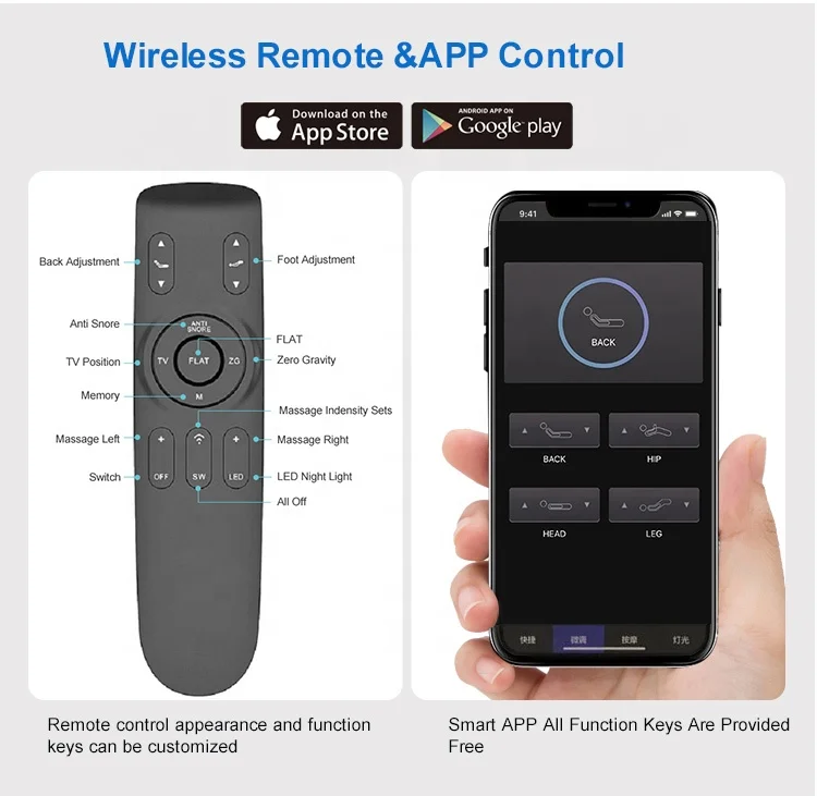 
Free Design H021 ce iso zero ground manual adjustable bed cheap 