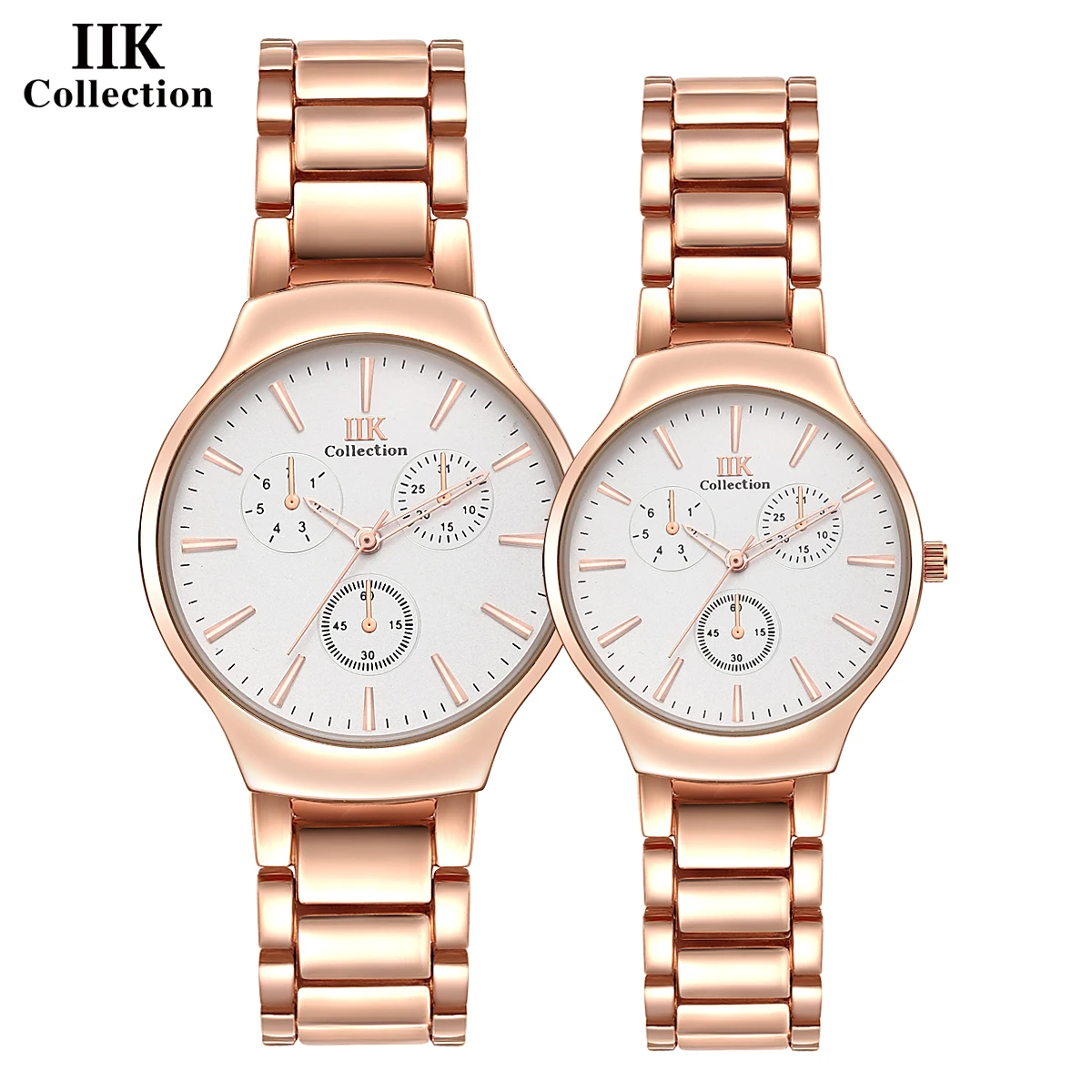 Chinese Design Classic Black Quartz Couple Wrist Watch Women Watches