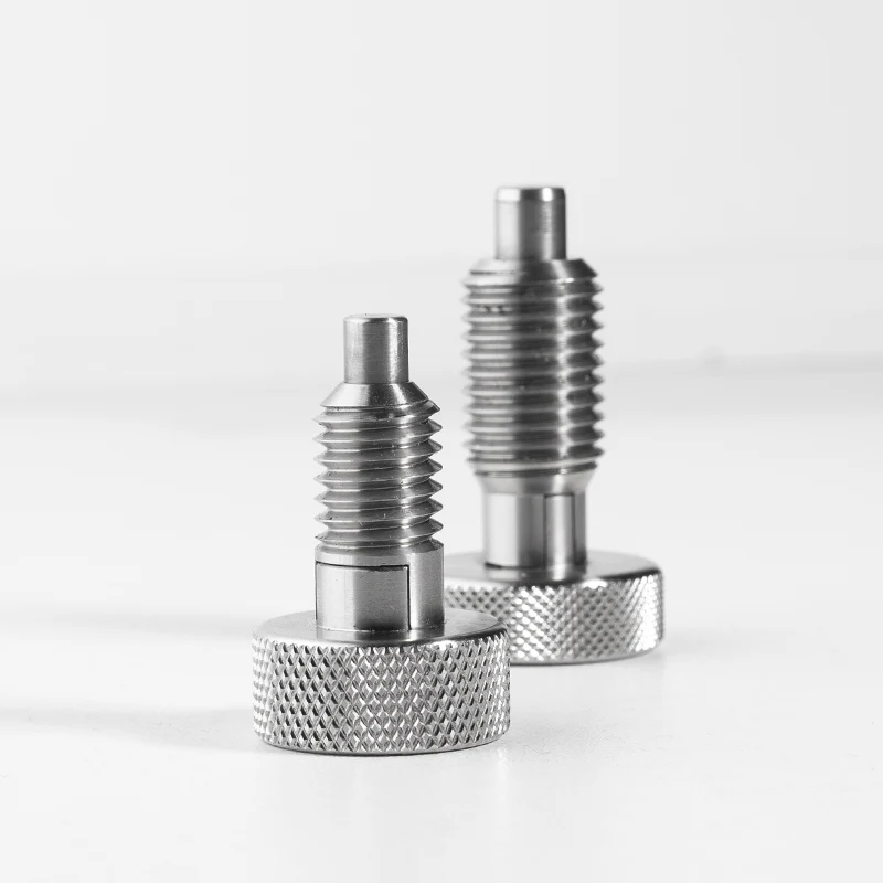 18-8 Stainless Steel Knob-Style Retractable Spring Plunger lock out indexing plunger