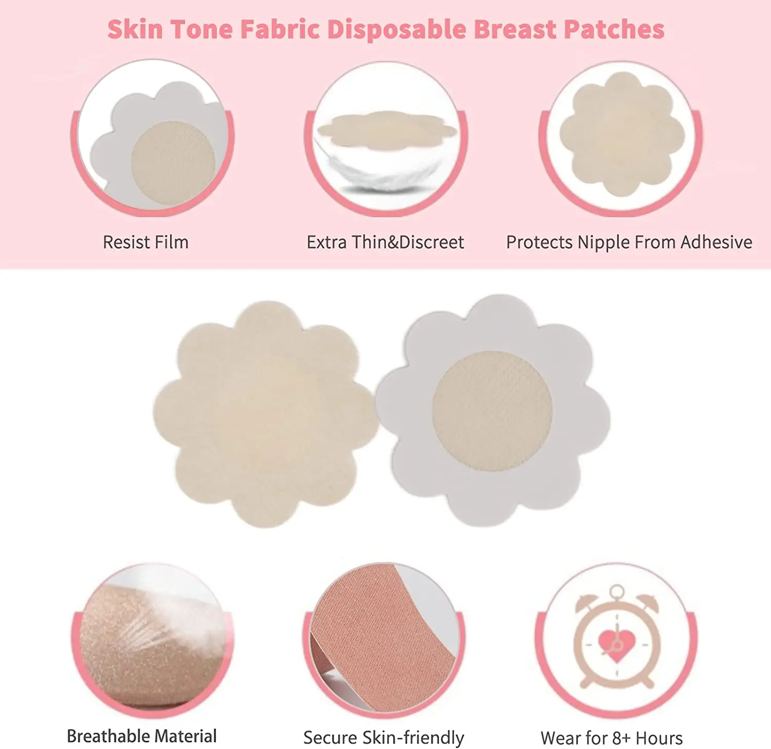 Anthrive OEM 5 7.5cm*5m Body Waterproof Invisible Instant Lift Up Push With Box Nipple Cover Pasties Boob Breast Lift Bra Tape
