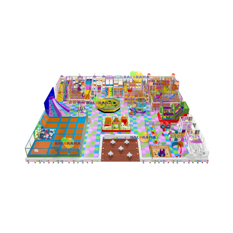 Most popular product softplay park indoor games playground equipment 1000 squaremeter