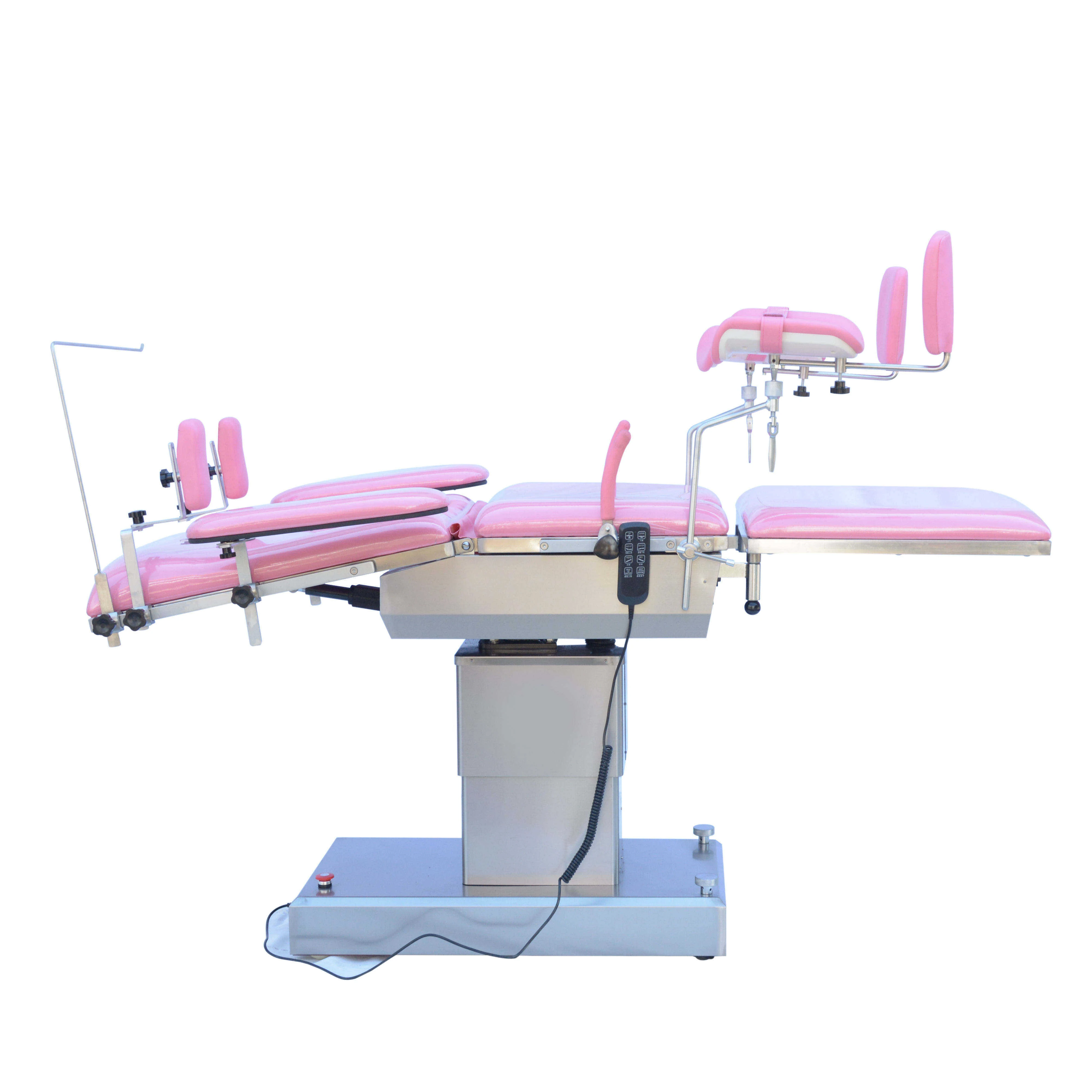 Good price hospital electric gynecological exam table medical obstetric delivery examination bed