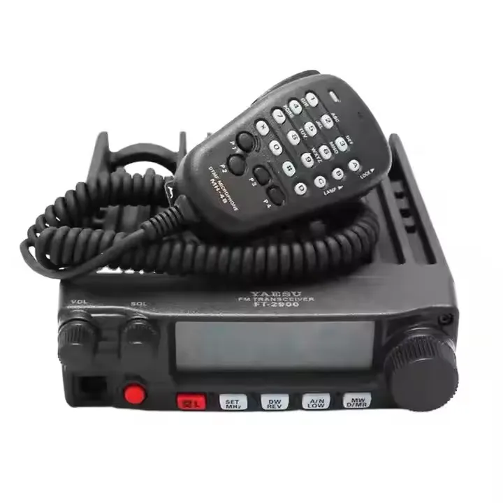 Ft-2980r Yaesu автомобильный радиоприемник 80 Вт сверхмощный 144 МГц FM-трансивер Мобильная Базовая радиостанция ЖК-дисплей Любительский приемопередатчик