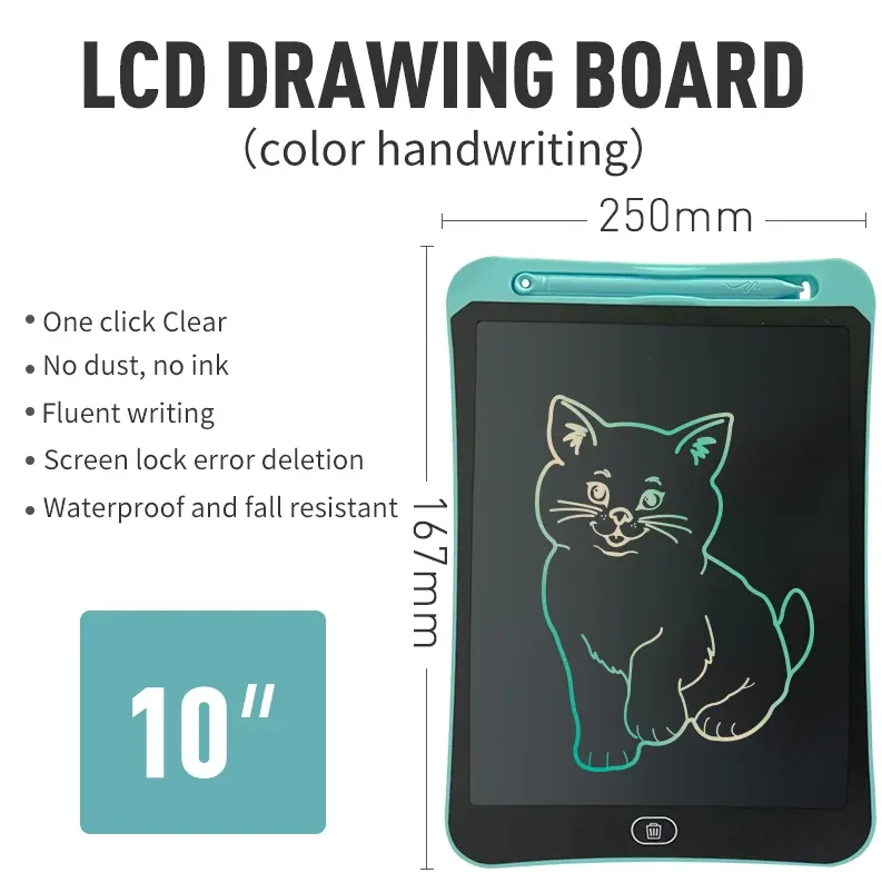 Creative 12 Inches LCD Writing Pad Multifunctional Digital Durable Writing Board For Children Electronic Writing Board