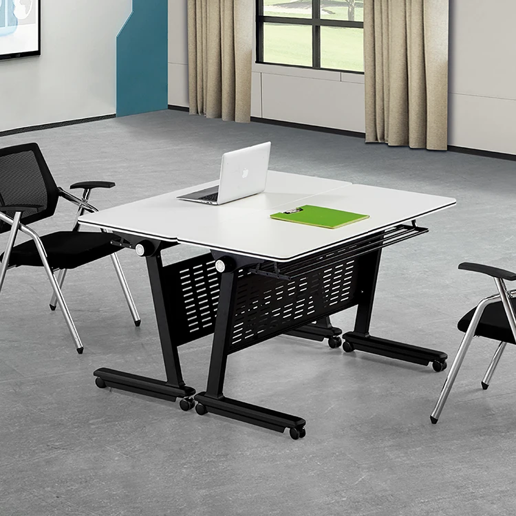 Китайский модульный стол для совещаний современный конференций складные металлические ножки расширяемые столы и стулья набор проведения мероприятий