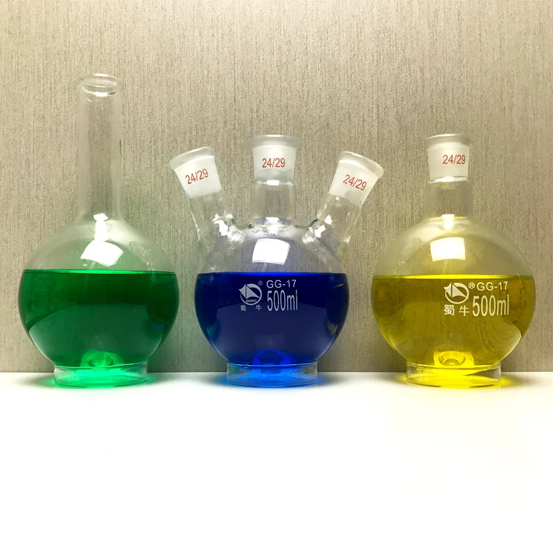 High quality An opening 24#---250ml round-bottom flask High borosilicate standard finish  Chemical experimental instrument