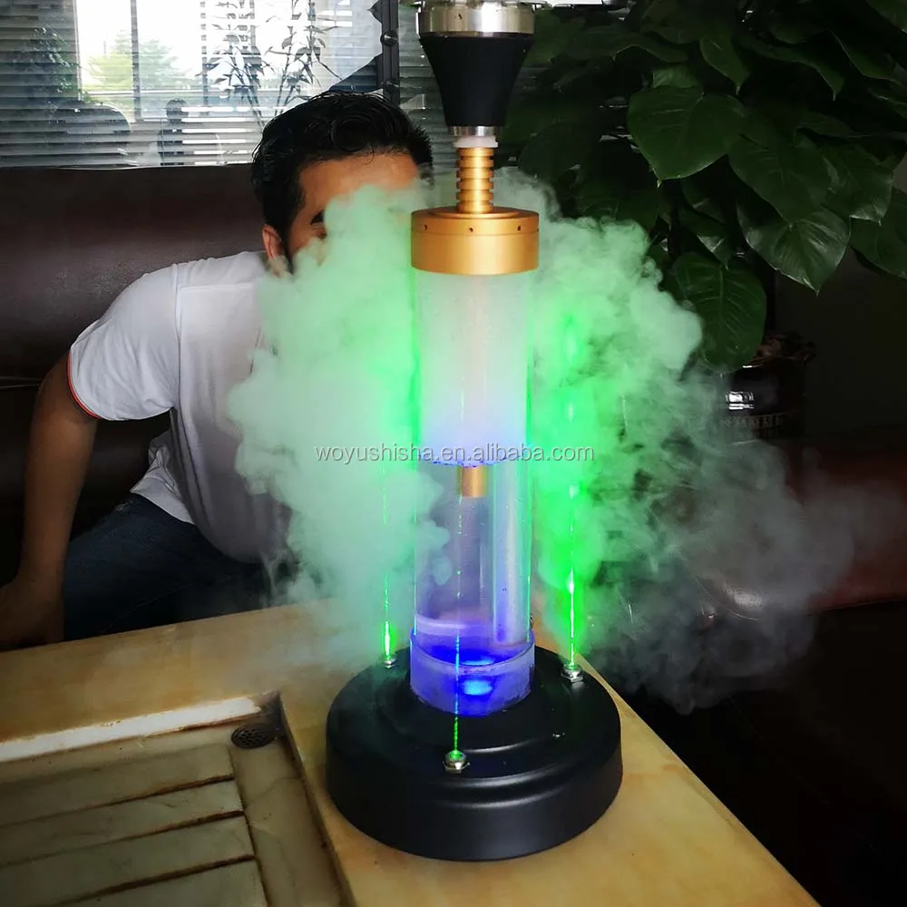 Electric hookah shisha laser hookah laser shisha battery light for bar