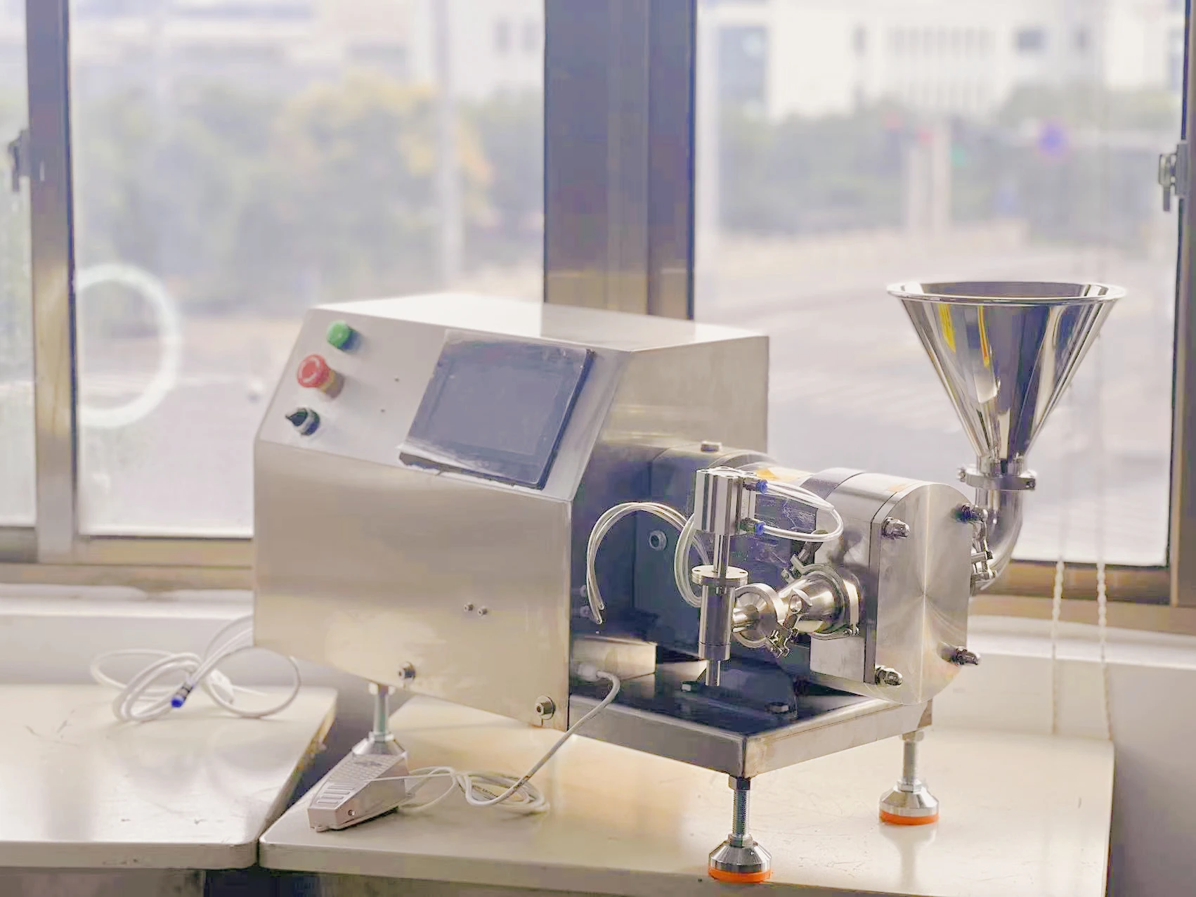 high Viscosity Chocolate/Honey/Glucose rotor pump filling machine sanitary Rotary Lobe Pump