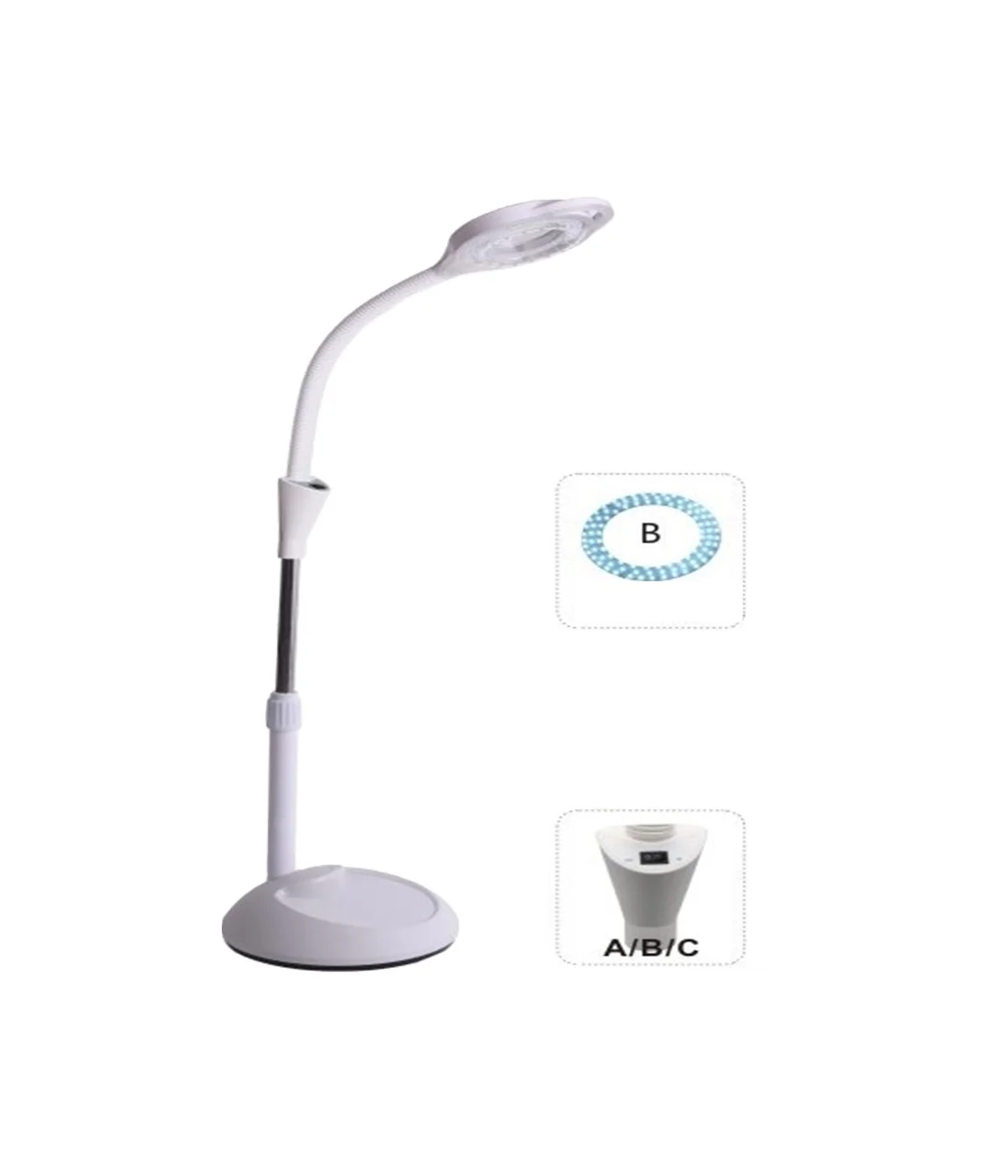 Magnifying Lamp with Cool Led Bulbs for Beauty Salon