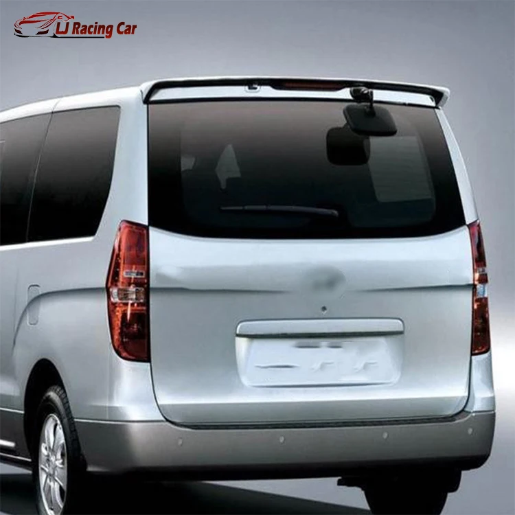 Car Accessories Rear Trunk Lip Roof Spoiler Wing Rear Tail Wing Decoration With LED Light For Hyundai Grand Starex H1