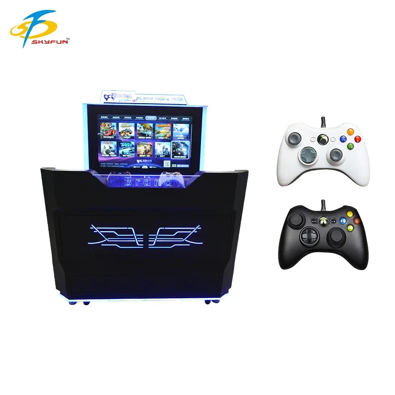 Shared PC Game Machine 2 Players Arcade Coin Operated Games Video Game Center With Phone Charger