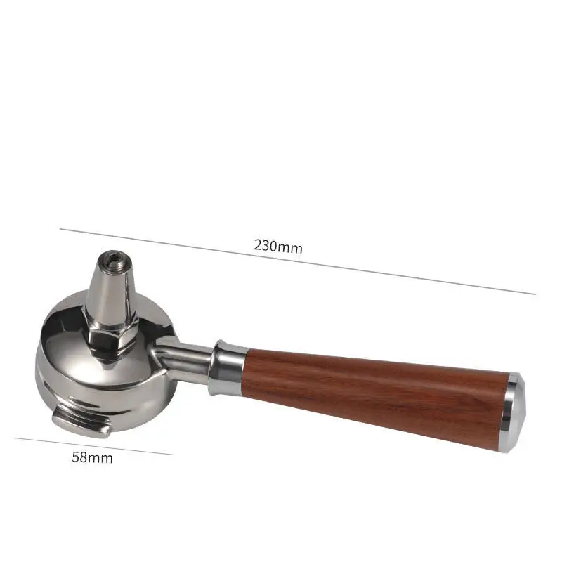 Newest products 58 MM single tea extraction handle milk tea drink semi-automatic tea extraction portafilter