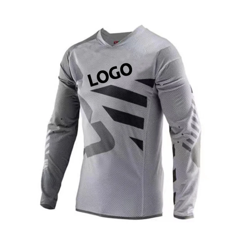 OEM Custom Logo Jersey Long Sleeves Motorcycle Pro Team Cycling Jersey MX MTB Bike Clothes Uniform Maillot Ropa Ciclismo