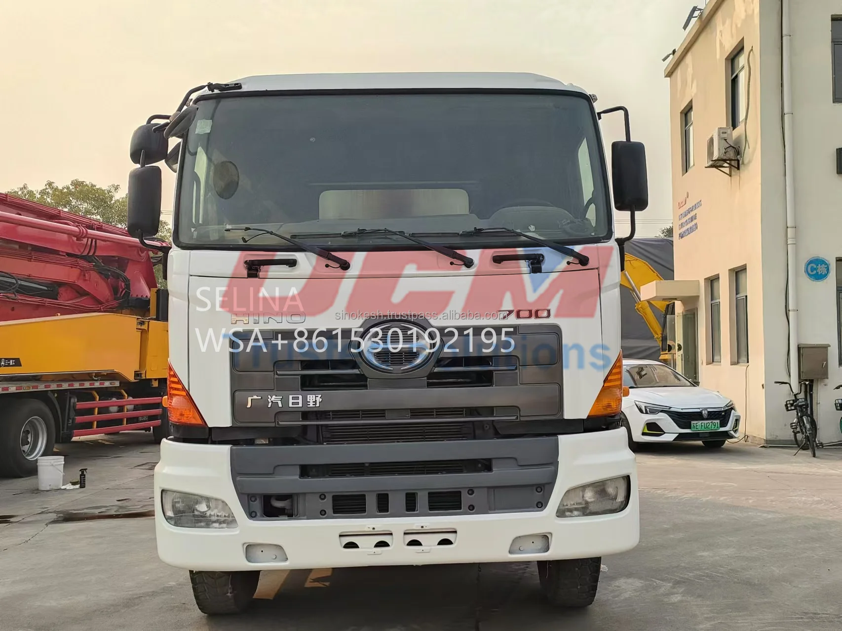 Используется японский Hino 700 трактор Головной Грузовик с точной инженерией