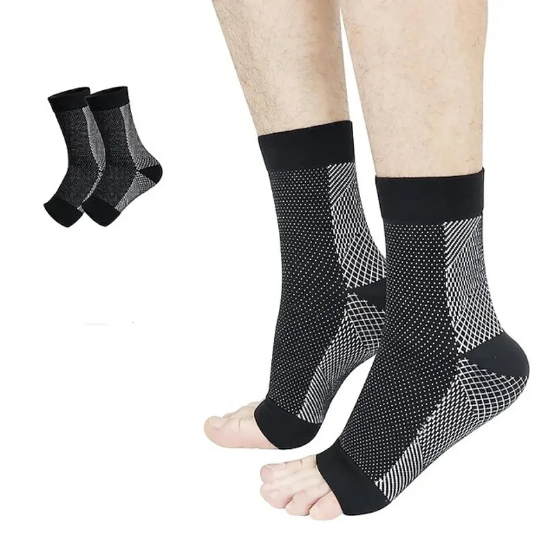 Neuropathy Socks for Women Men Ankle Brace Socks Tendonitis Compression Socks For Pain Relief Plantar for Ankle Swelling