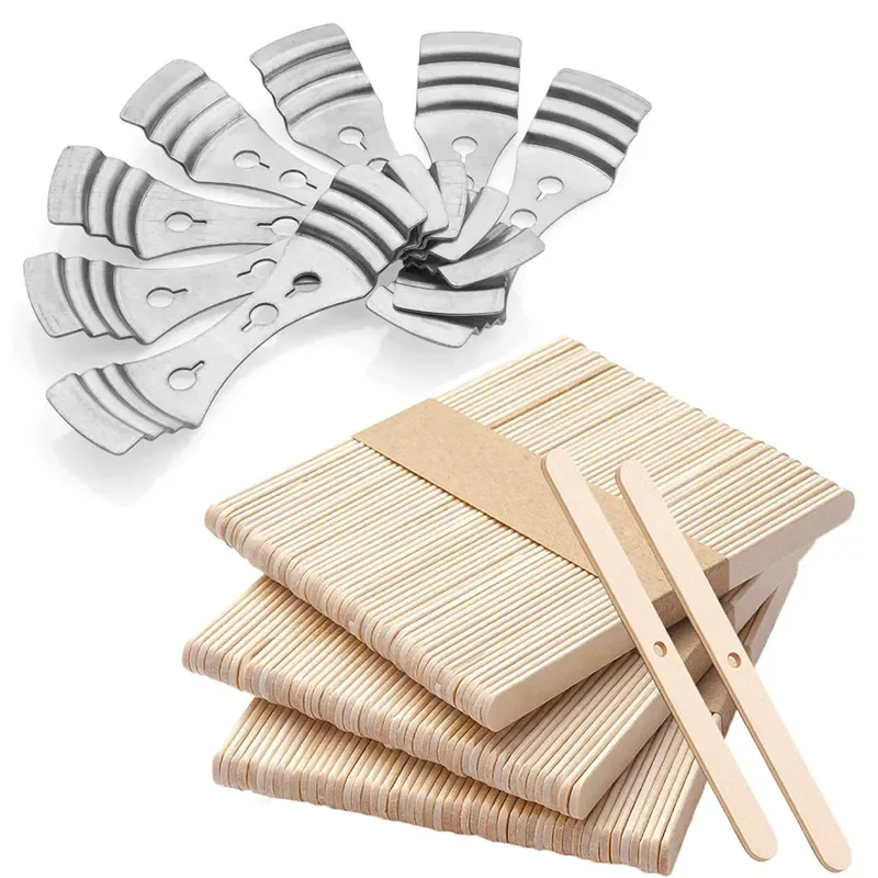 Factory Sale Stainless Steel Candle Wick Holder For DIY Candle Making Wooden Wick Centering Devices