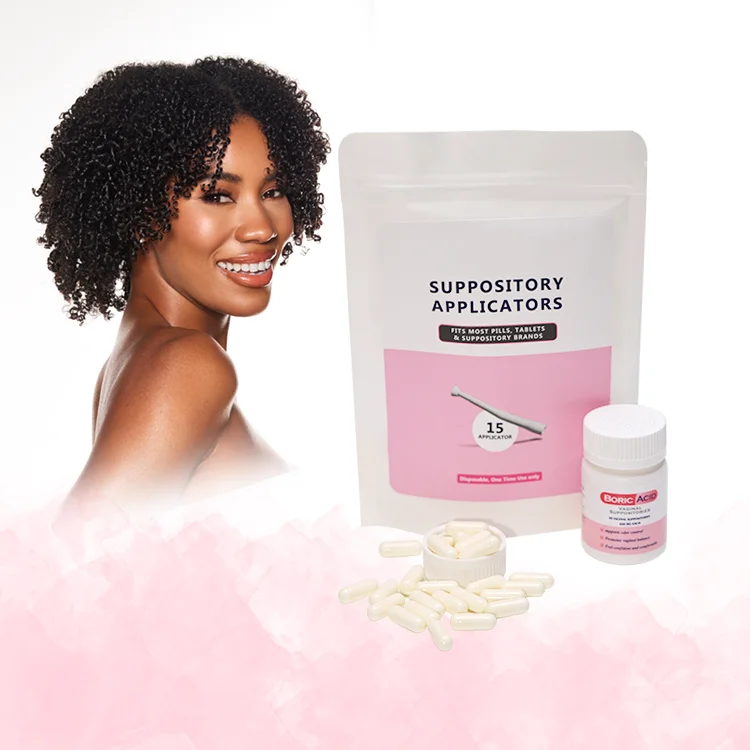 Yoni Product Vagina Yoni Pop Pills Female Suppositories Boric Acid Capsules Vaginal Repair Infection