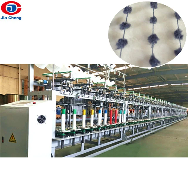 Factory Direct Supply 100% Polyester Fancy Yarn Chenille Yarn Machine