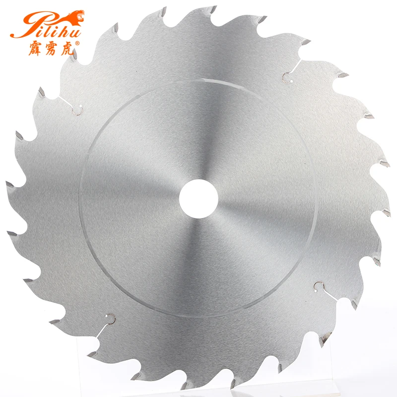 12 Inch 24T Carbide Tipped Circular Saw Blade Rip With Cooling Slots 12 Inch D x 24T FT, 18 Deg, 1 Inch Bore
