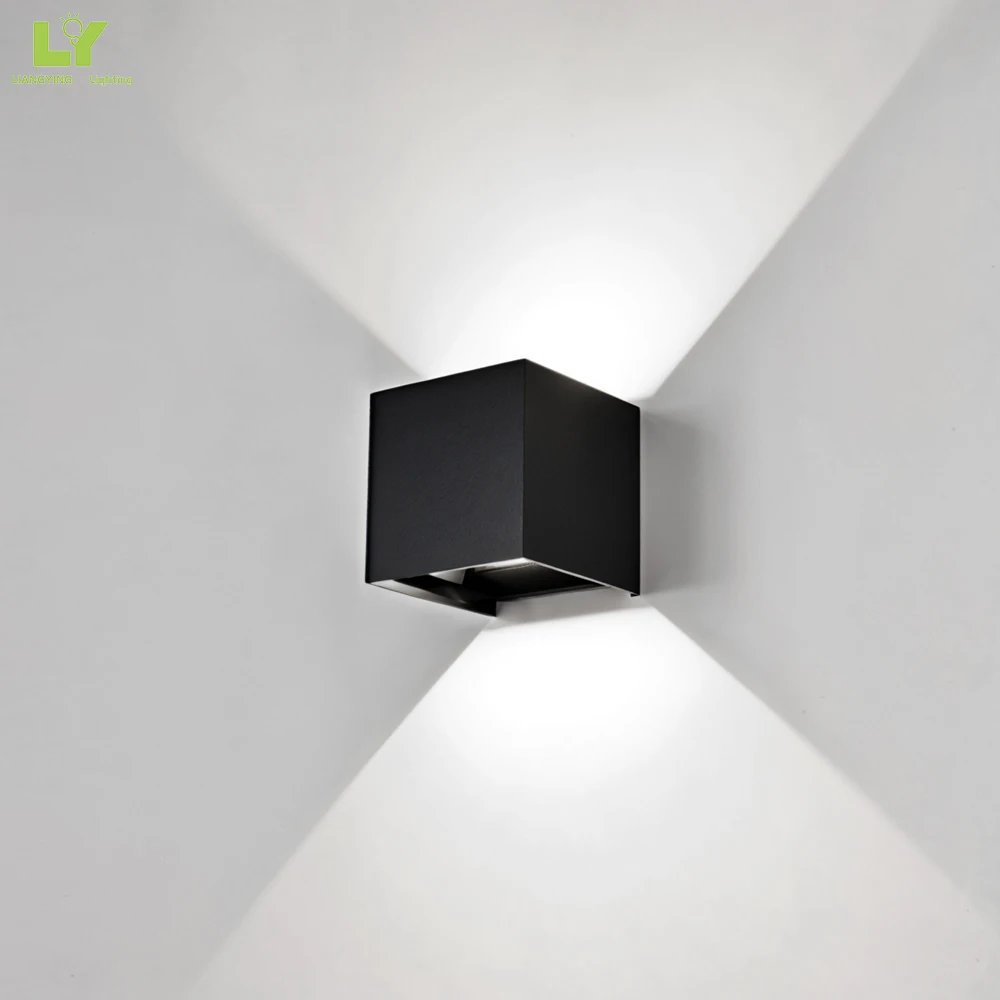 Column Ac-110-240V Vintage Garden Wall Light Lamp Outdoor Gate Wall Lamp Aluminum