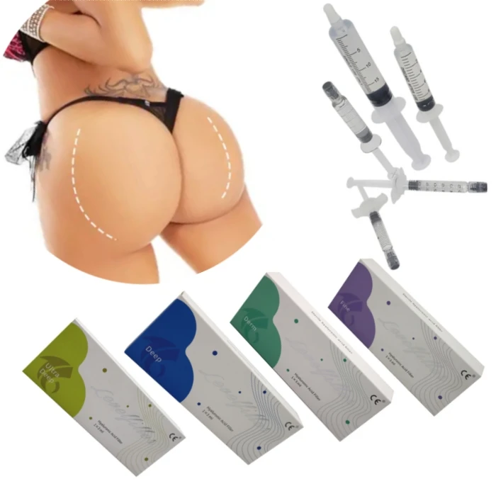 CE Ha filler hyaluronic acid cross linked dermal filler breast butt enlargement