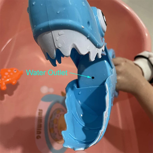 Bath Toy Kit Animal Shark Whale Fishes For Kids Set