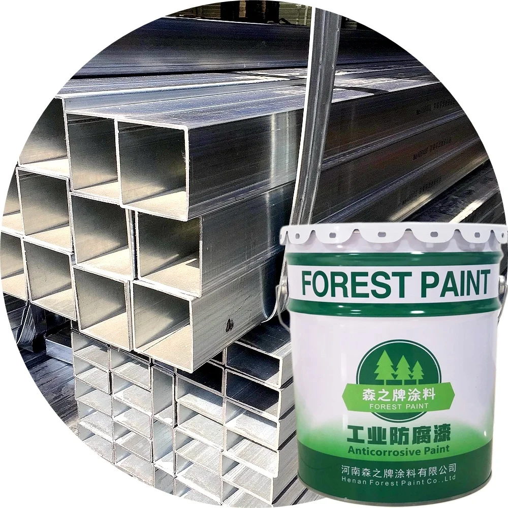 Two components Aliphatic polyurethane paint steel structure paint
