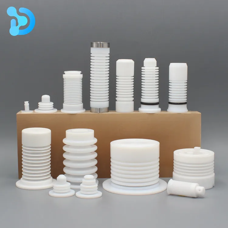 PTFE bellow high flexible PTFE bellow compensators PEEK PTFE bellow