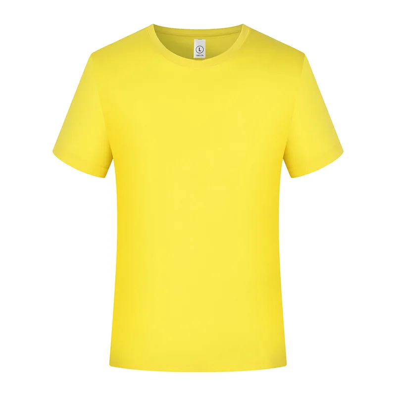 Manufactory Wholesale Custom Screen Printed T-shirts Black Plain Sports T Shirts