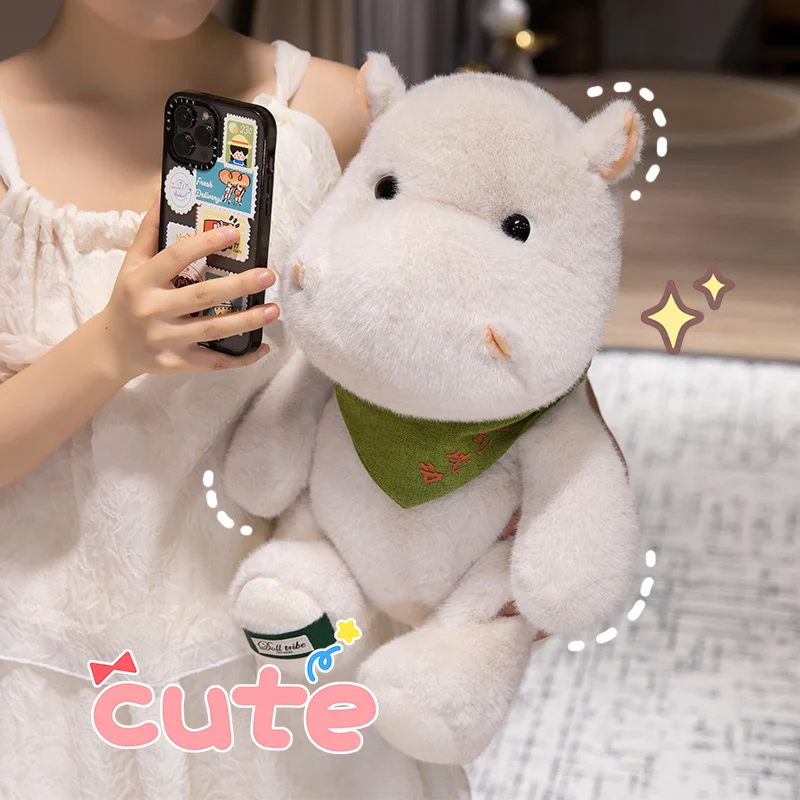 Wholesale Customization Hippo Rhino Plush Stuffed Animal Toy