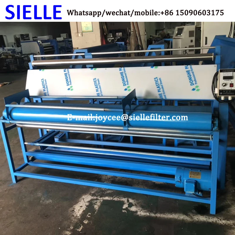 Best quality Fabric Rewinding Cloth Rolling Textile Length Counting Machine