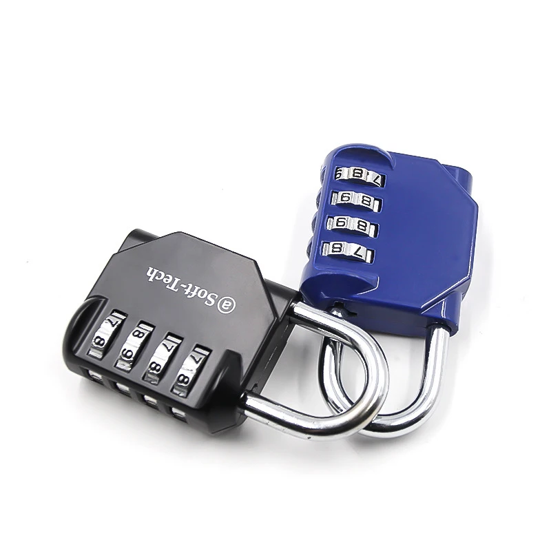 Amazon Hot Sale Combination Lock 4 Digit Outdoor Waterproof Padlock for School Gym Locker Sports Fence Toolbox Gate