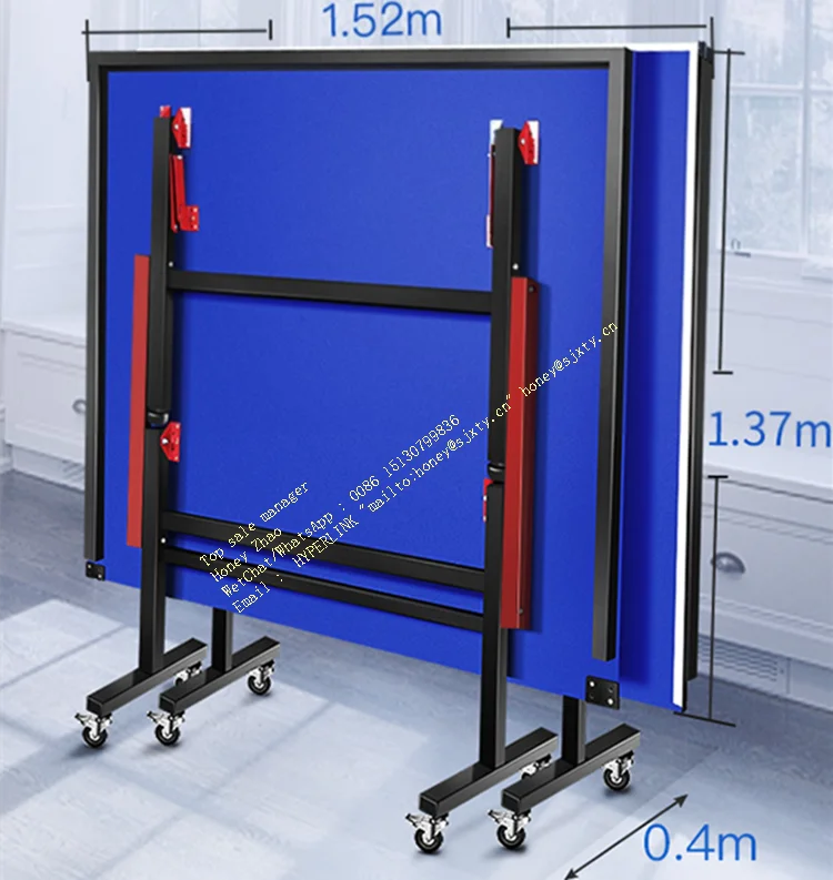 Водонепроницаемый складной стол для настольного тенниса для пинг-понга