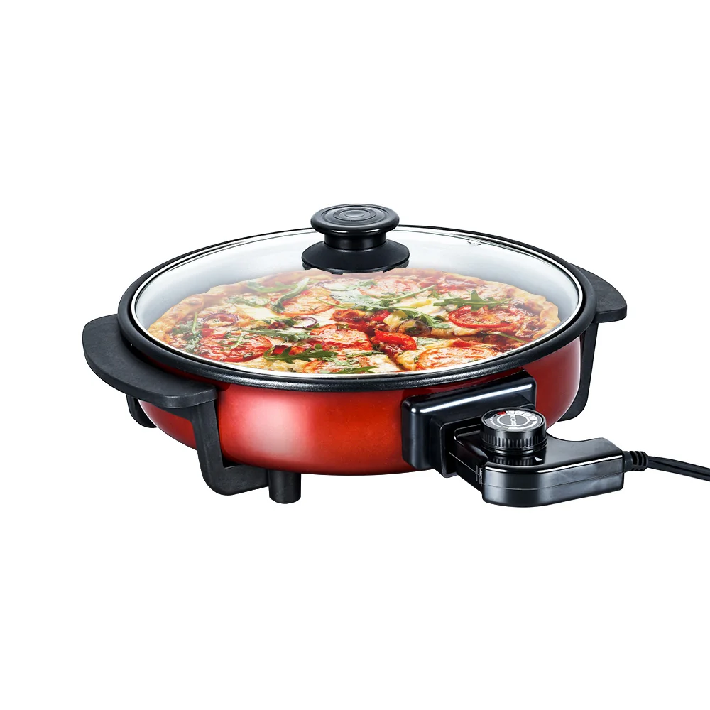 ETL CE CB GS Customized Frying Pan Aluminium Non Stick Electric Grill Pan Electric Pizza Pan