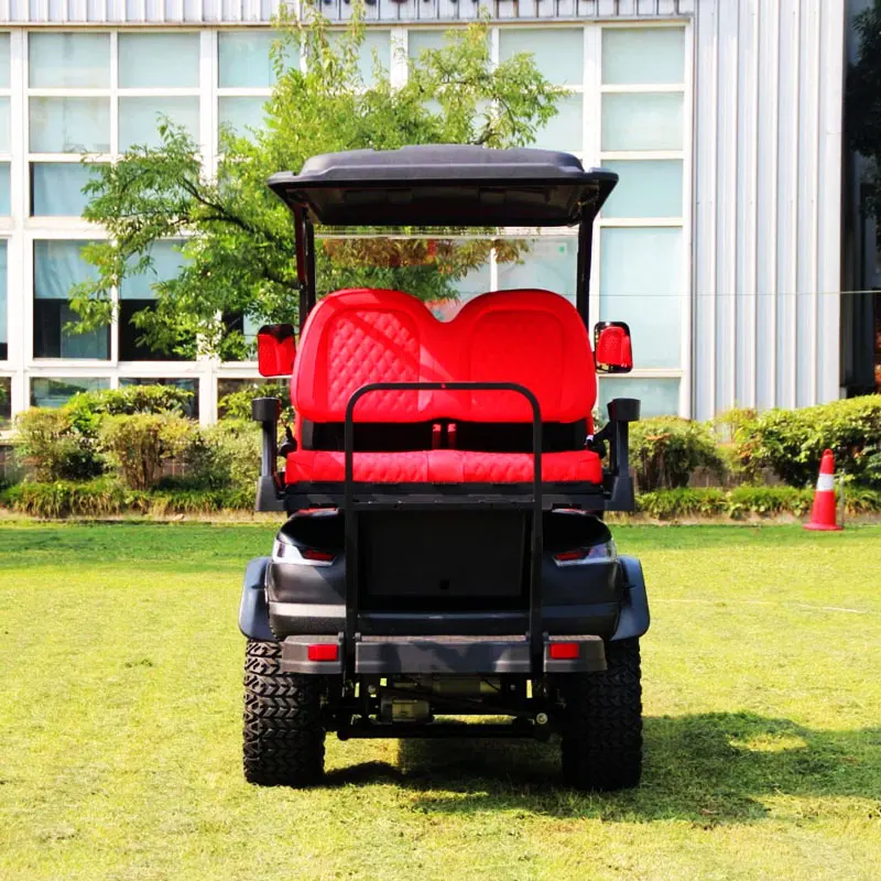 Custom 2 4 6 8 10 seater seat golf buggy cart nimi 48V 72V lifted electric 4x4 offroad off road hunting golf cart