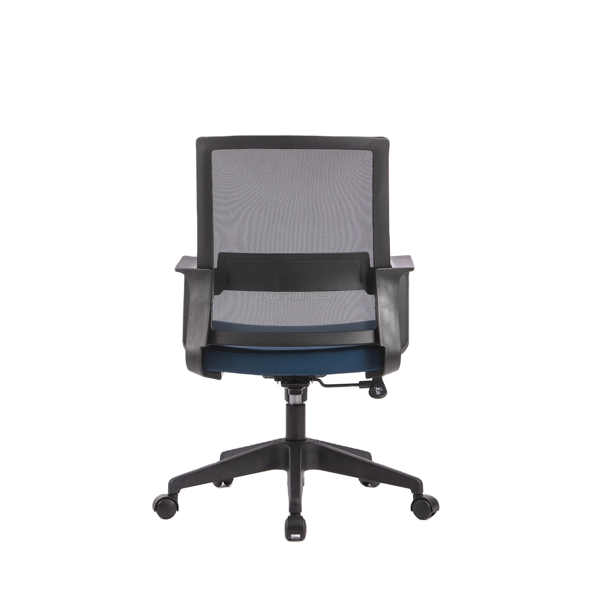 Hot sale LOW MOQ China anji manufacturer  style  fixed arms ergonomic Comfortable computer  desk office swivel  staff mesh chair
