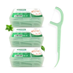 DYCROL 150 PCs dental floss toothpick pack of 3 boxes teeth cleaning teeth floss pick