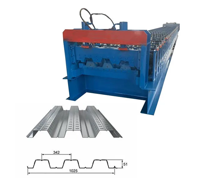 Fully Automatic Roll Forming Equipment for Floor Deck Slab Roof Tile Pressing Machine