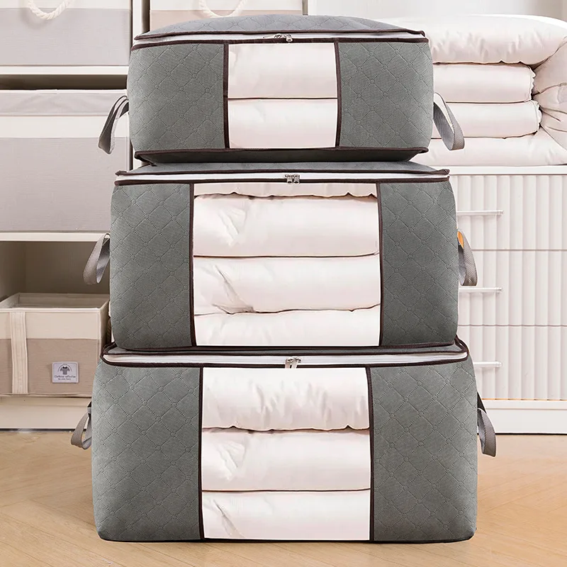 Quilt capacity clothes multipurpose storages bag for Organization and Protection of Clothes large