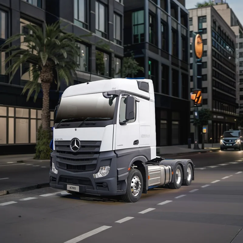 Heavy Duty Haulage Mercedes Actros Tractor Trailer 6x4 340hp-580hp Chinese used truck head trailer tractor trucks for sale