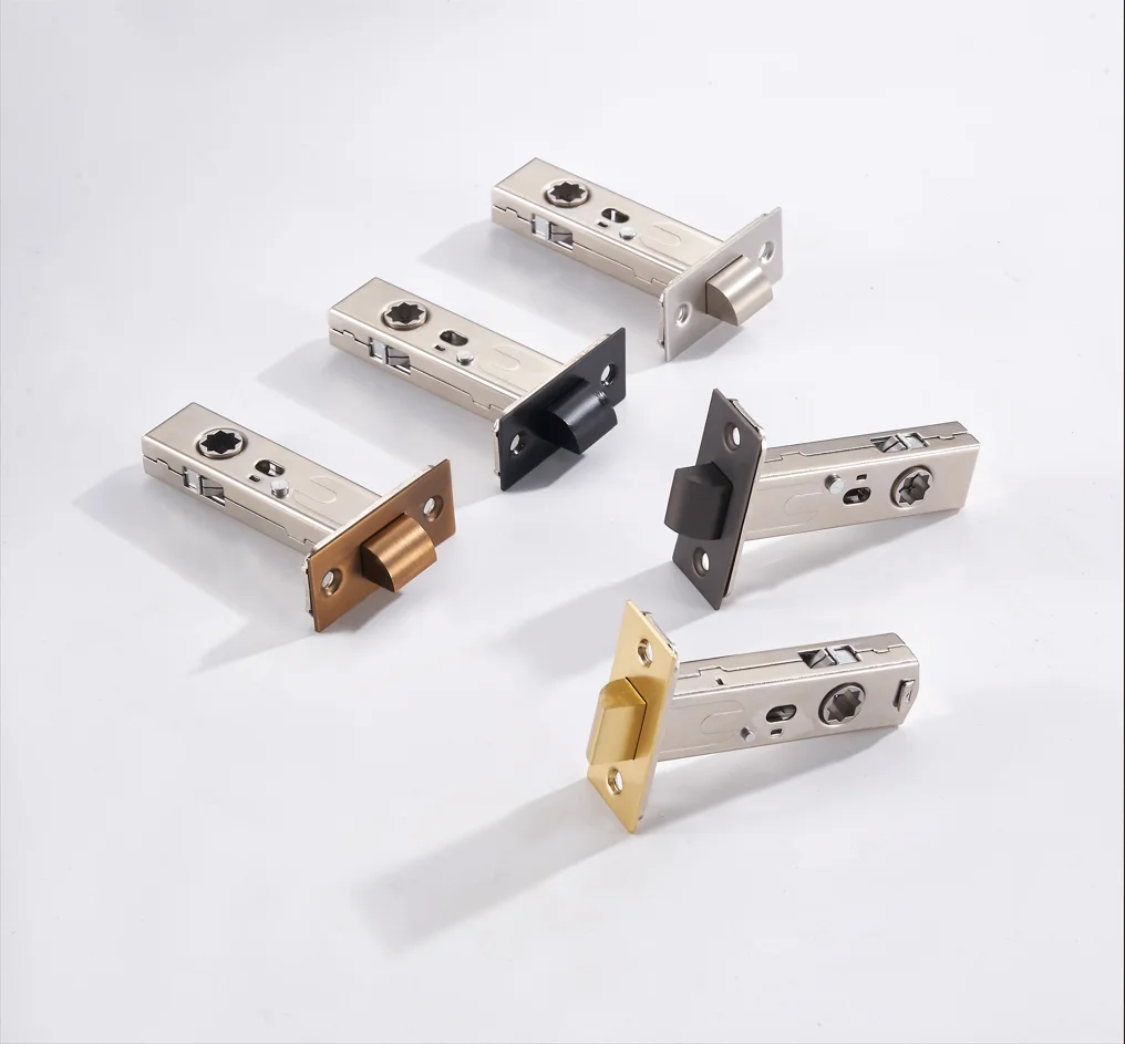 Factory Bestseller House Morden Zinc Silent Door Handle Set Passage Door Lever Handle With Lock