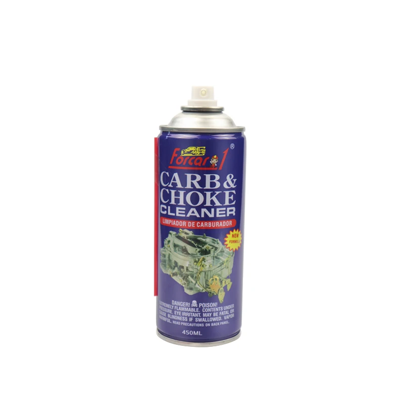 450ml FORCAR1 Oem Accepted Carb & Choke Cleaner Carburetor Cleaning Spray for Car Throttle Engine Cleaner