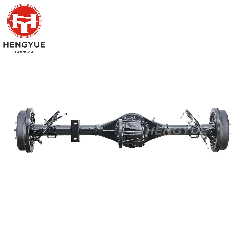 
Electric differential double rear axle for heavy trucks 