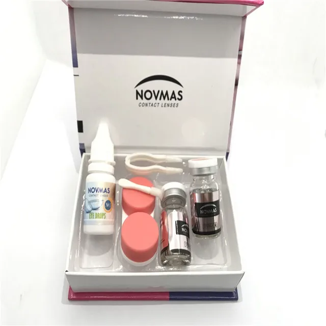 best-selling European and American young women like the advanced contact lens tool box OEM ODM