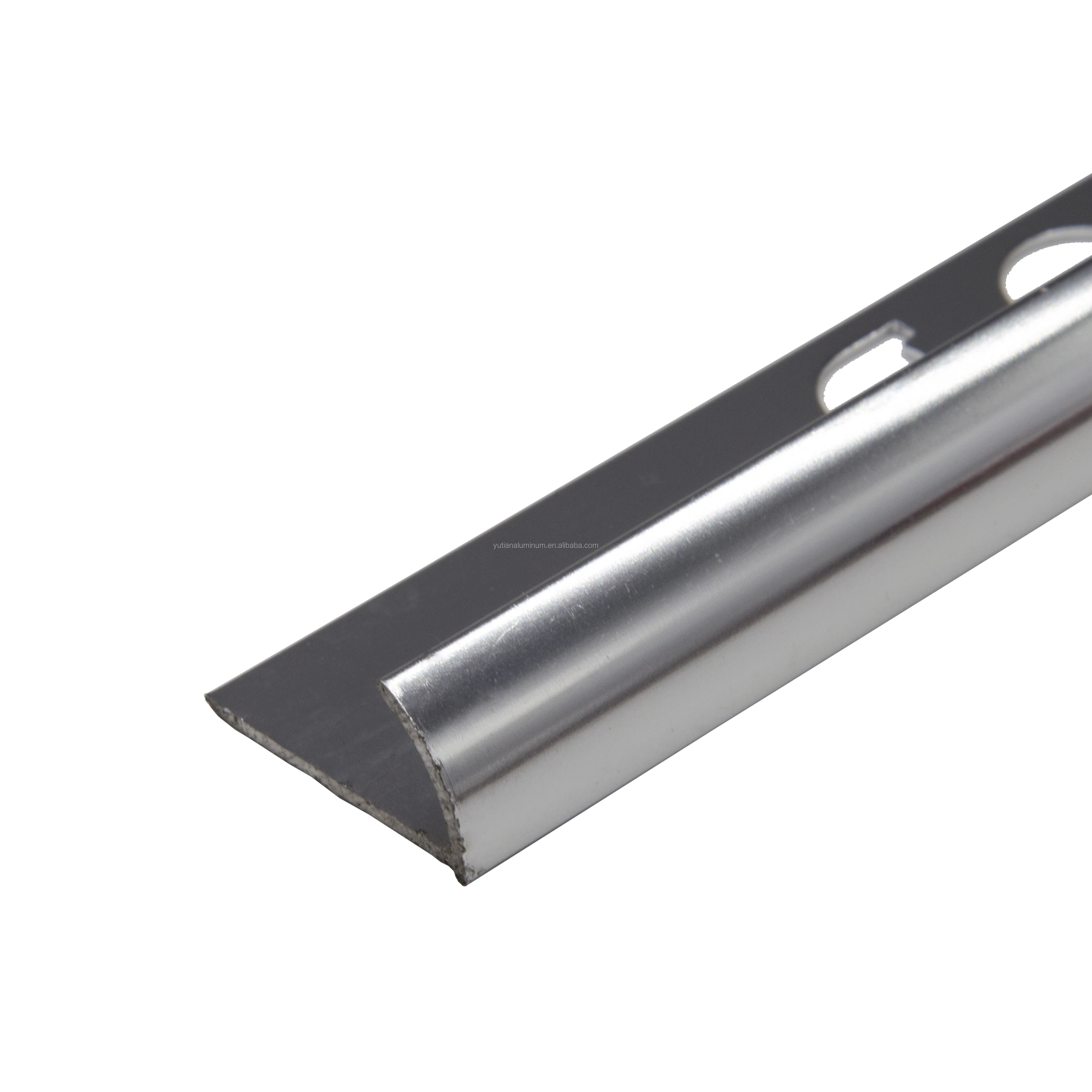 
Yutian Decorative Metal Bullnose Profile Wall Ceramic Tile Outside Corner Edge Aluminium Tile Trim 