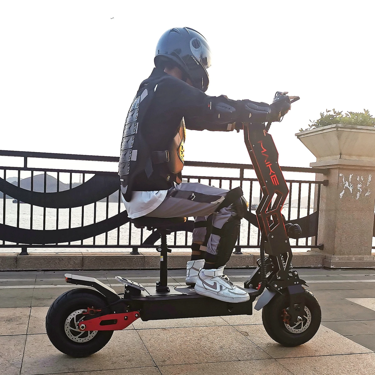 Free shipping 8000 watt 60v 72 volt electric scooter 13inch wide wheel high speed electric scooter for adults