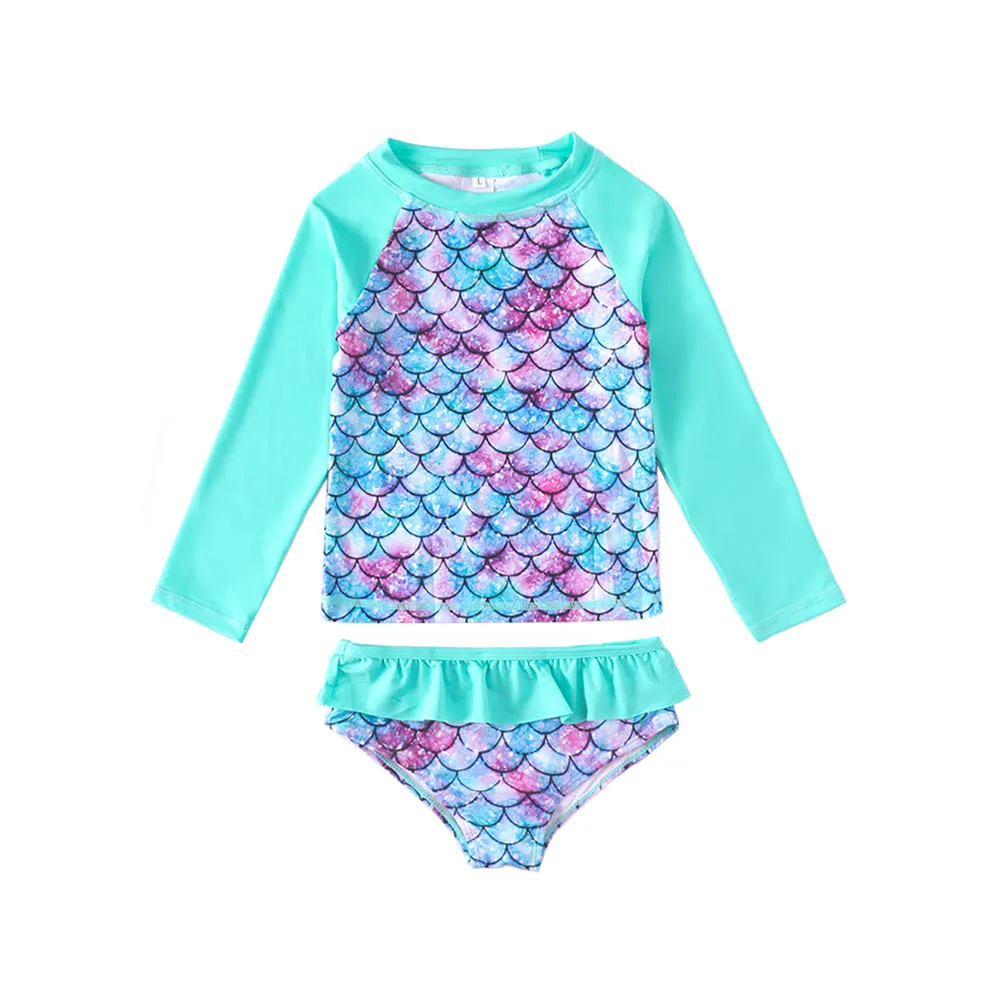 Bear Leader Girls Baby Swimsuit Lace Girl Swimwear Print Kids Bathing Suit Girls Beach Dresses One-piece Swimsuit Kids Clothes