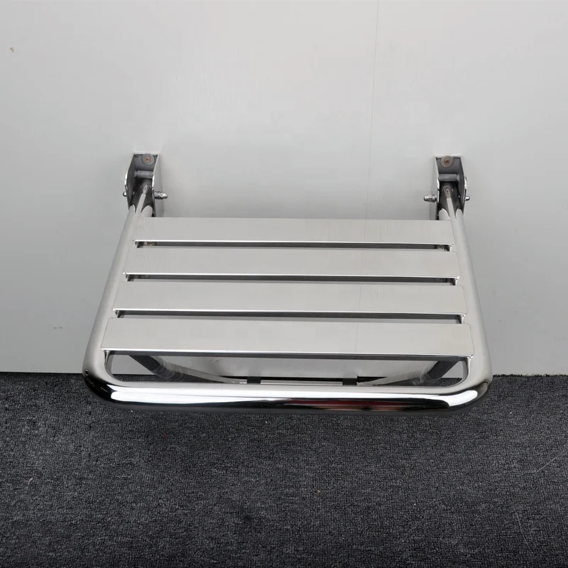 YUSUN Stainless Steel Folding Wall Mounted Shower Seat