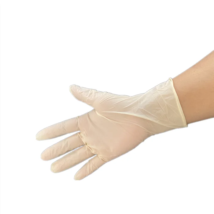 Single Use Natural Rubber Latex Gloves  Examination Gloves